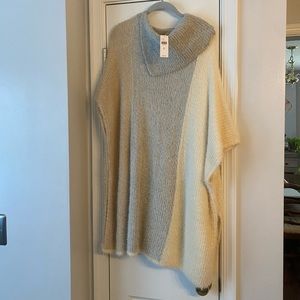 NWT Anthropologie poncho size all new with tags!
